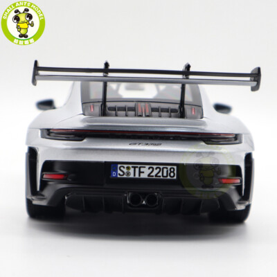 1/18 Porsche 911 992 GT3 RS 2022 Norev 187357 GT Silver Diecast