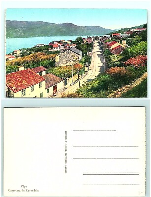 S01-2499, SPAIN, VIGO, CARRETERA DE REDONDELA, 100-year-old POSTCARD