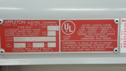 Appleton Class 1 Div 2 Lighting | Shelly Lighting