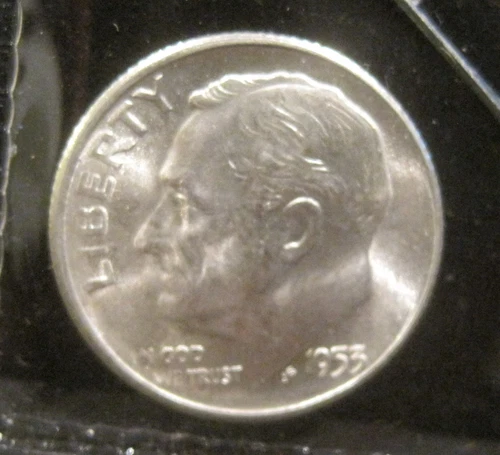 1953-S Roosevelt Silver Dime - Gem Bu  AA2