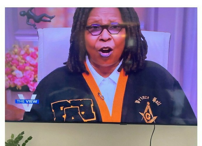 whoopi goldberg sweater the view