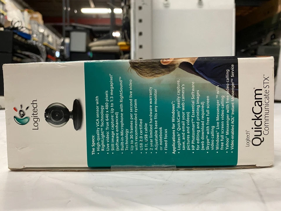 Logitech QuickCam Communicate STX Web Cam (961464-0403) - Image 3 of 4