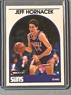 1989-90 NBA Hoops Basketball Jeff Hornacek Rookie RC #229 Phoenix