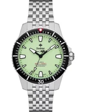 NEW ZODIAC SUPER SEA WOLF PRO-DIVER LUME DIAL 42MM STP 1-21 COSC AUTO ZO3560