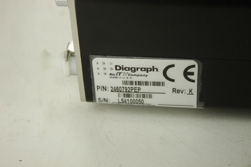 DIAGRAPH DRUCKER 2460-792PEP ULTRAJET II DRUCKKOPF 192/32 - Bild 3 von 6