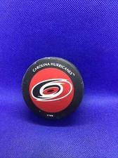 CAROLINA HURRICANES NHL VINTAGE OFFICIAL PUCK WORLD VICEROY MFG. CANADA S8