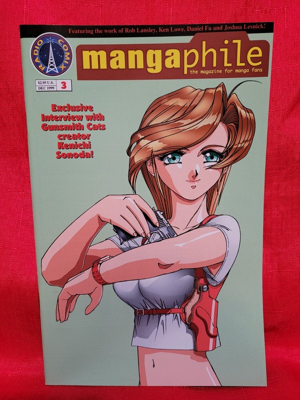 Mangaphile #3- 1999, Manga, Radio Comix, Kenichi Sonoda, Daniel Fu, VF!
