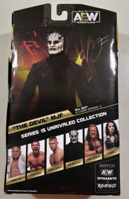 NEW 2024 Jazwares AEW MJF The Devil AEW Unrivaled Series 15 | eBay