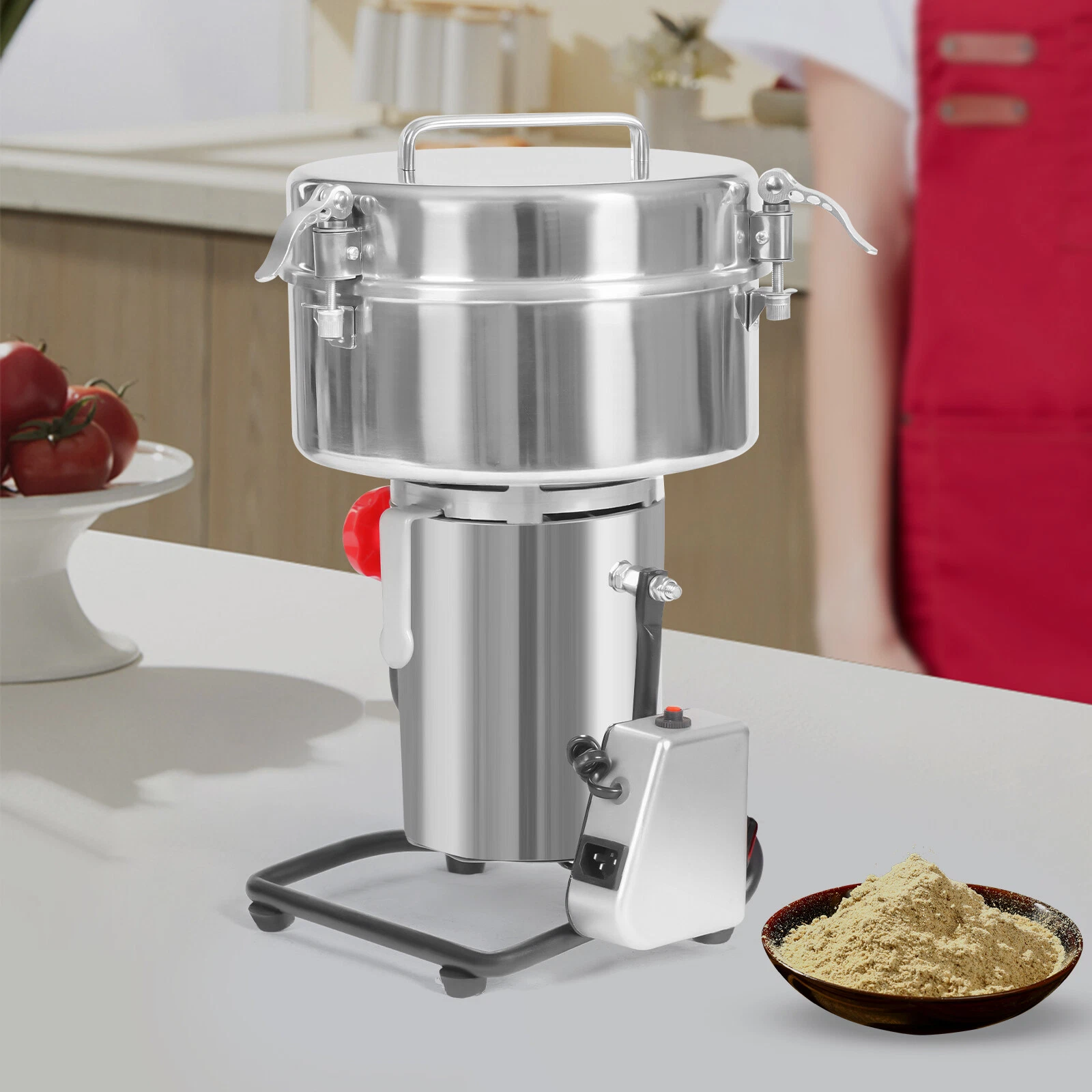 4500g Commercial Spice Grinder Electric Grain Mill Grinder Pulverizer 30000r/min