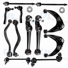 12x Control Arm+Ball Joint+Sway Bar+Tie Rod For Mazda 6 i 2.3L 2003-05 2006 2007
