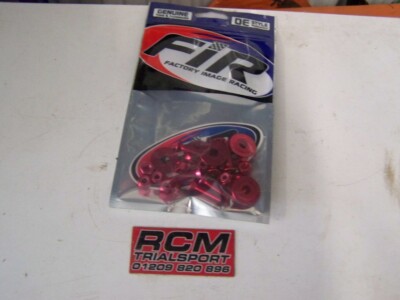 FACTORY IMAGE RACING RED M6 BOLT SET
