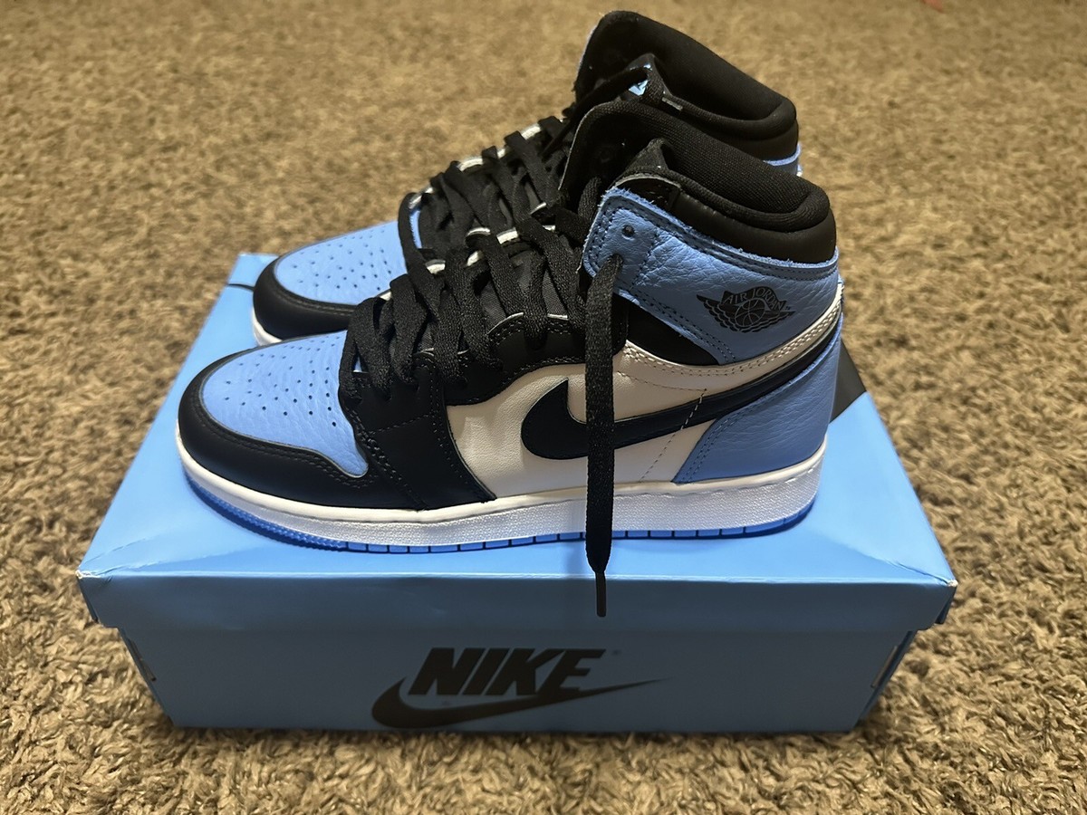 スニーカー NIke Air Jordan 1 Retro High cut OG UNC Toe FD1437-400 GS) Air Jordan 1 Retro High OG 'UNC Toe' FD1437-400