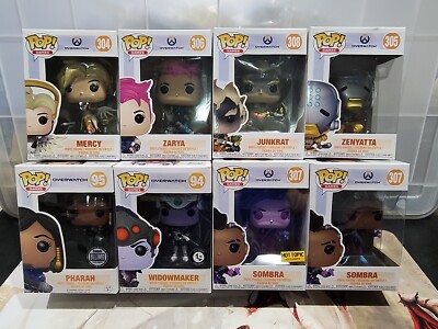 11 New Overwatch Funko Pop Lot (Blizzard, Fall Convention, Hot Topic,  Lootcrate)