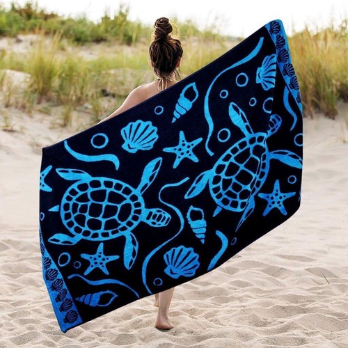 Large Jumbo Size Beach Towel Sports Travel Camping Gym Summer Holiday Bath Towel - Picture 49 of 89