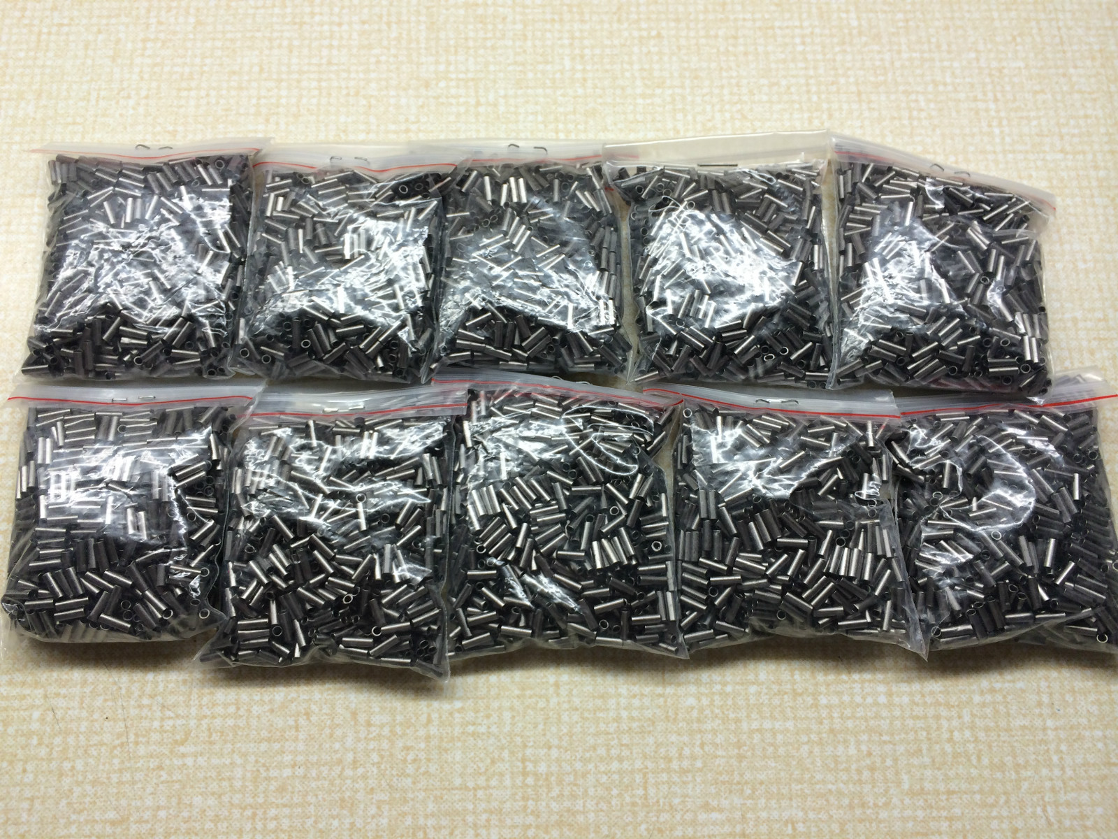 70 x 8mm08mm Brass Crimps.Ideal for Wire or Mono Line.Special 3 for 2 Offer. eBay