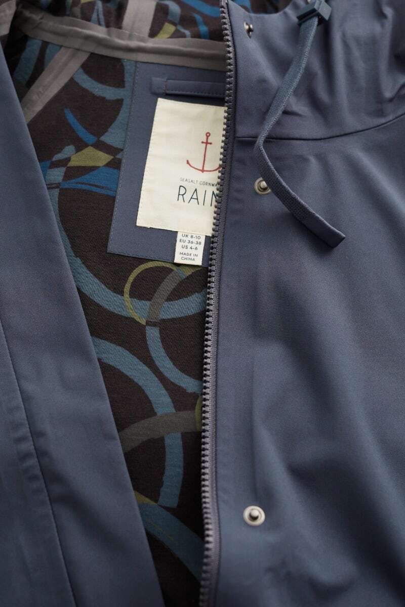 Seasalt Women's Coat blue Hidden Creek Waterproof Coat Regular