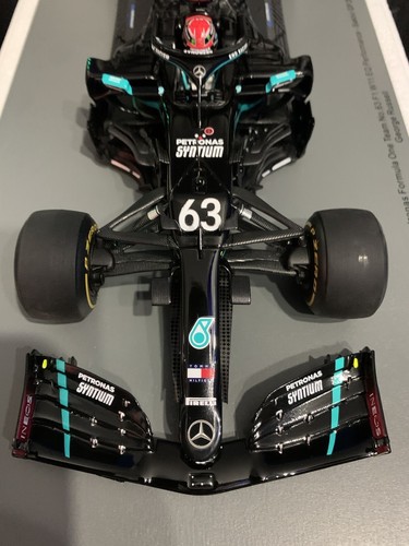 1/18 Spark George Russell Mercedes AMG W11 Sakhir GP 2020 - 第 6/6 張圖片
