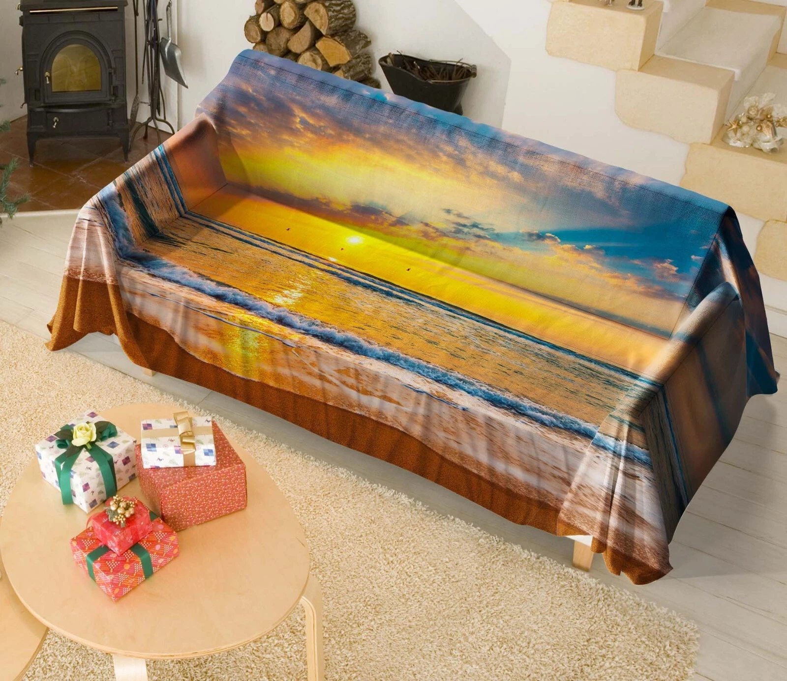 3D Dusk Ocean N2703 Sofa Cover High Stretch Lounge Slipcover Protector Couch Eve
Opens in a new wind