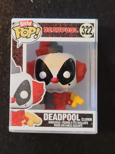 FUNKO DEADPOOL BITTY POP  "CLOWN " #322