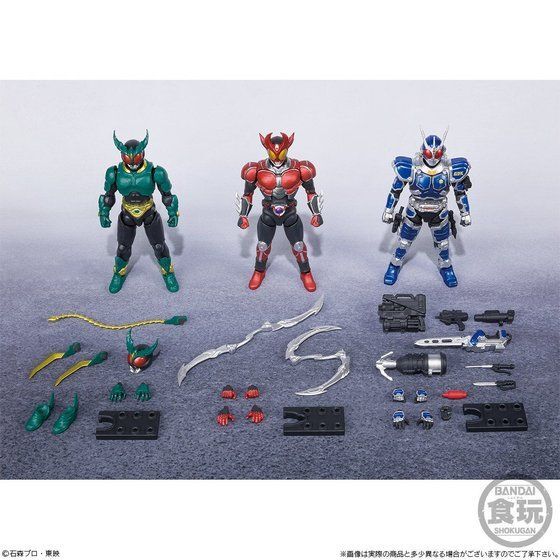 shodo アギトセット Shodo-X Kamen Rider Agito A New Awakening Limited Set Burning Form