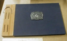 1999 Marlboro Country Photo Art Phillip Morris Coffee Table Book Canvas Suede HC