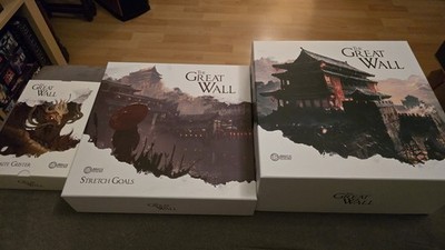 The Great Wall Kickstarter + Stretch Goals + Uralte Geister + Eiserner Drache