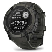 Garmin Instinct 2X Solar Rugged GPS Smartwatch Sports Watch - Moss