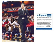 Rick Pitino AUTOGRAPH Signed Louisville Basketball Coach 8x10 Photo B ACOA