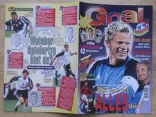 Ferrero Goal WM 2002, Leeralbum, Poster und ungeklebter Stickersatz (Hanuta)