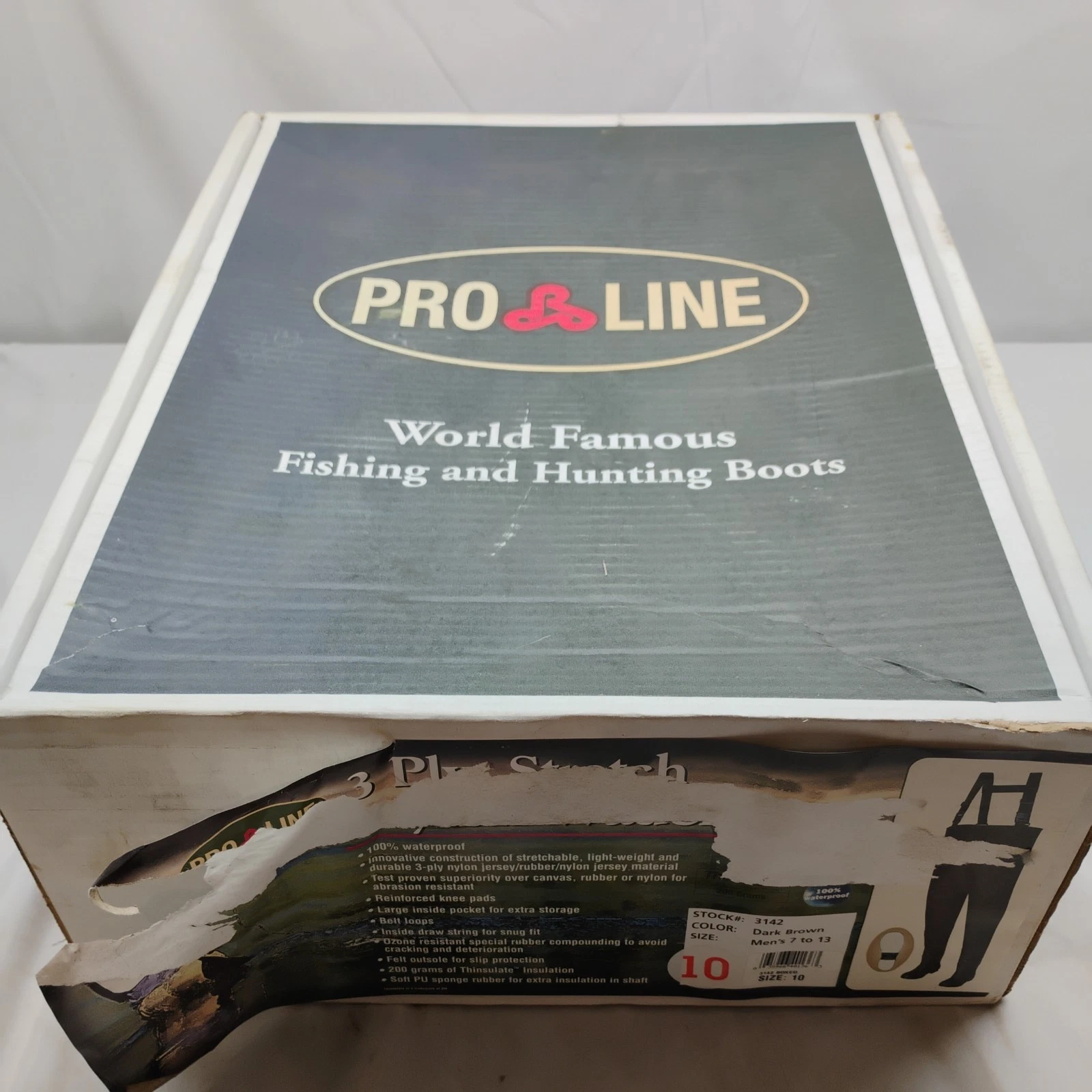 Proline Fishing Neoprene Chest Wader Size 10 "NEW"