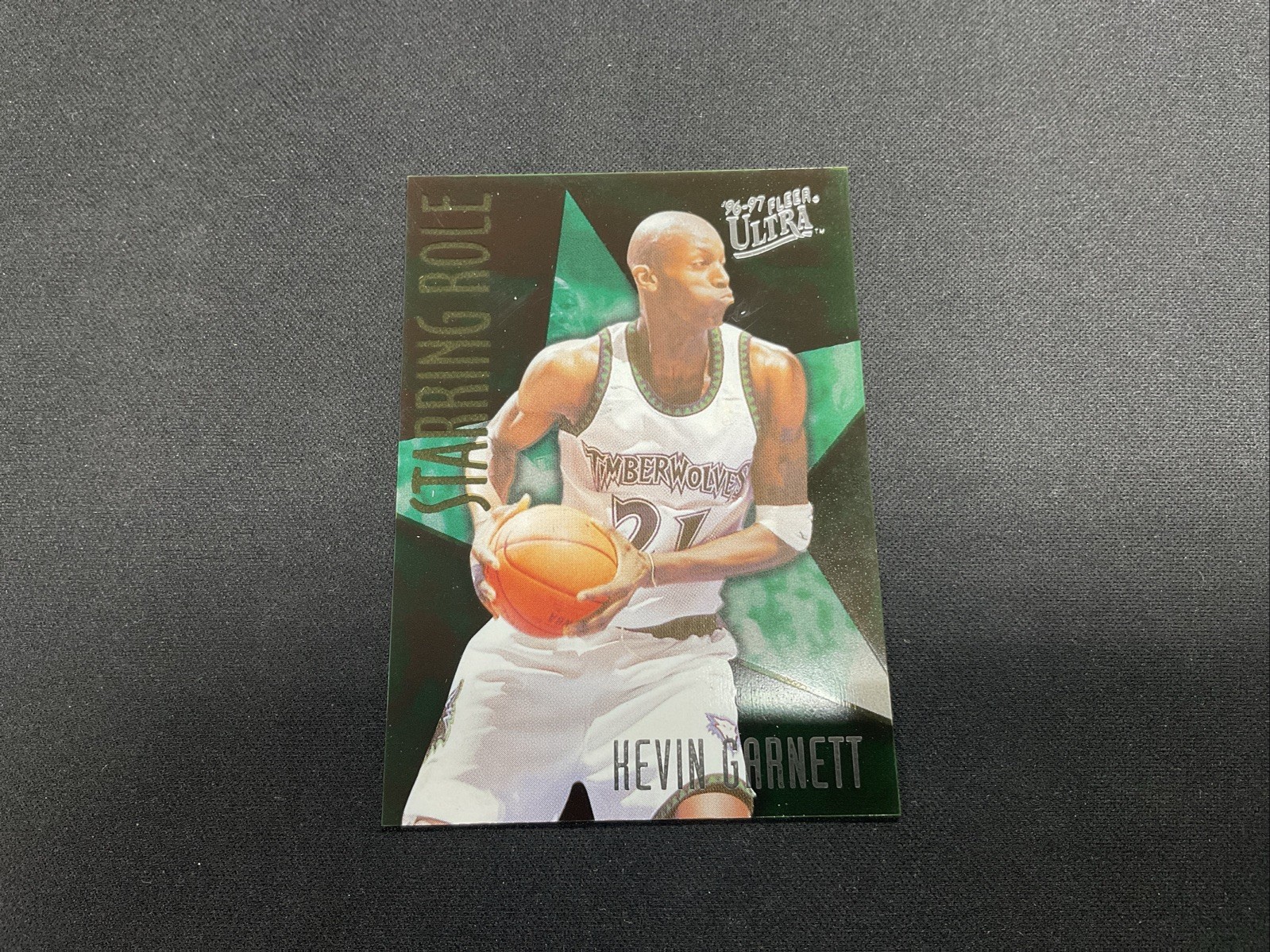 1996-97 Fleer Ultra Starring Role Kevin Garnett #1 HOF