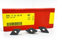 SANDVIK DNMG432-PM DNMG150408-PM New Carbide Inserts Grade 4025 3pcs