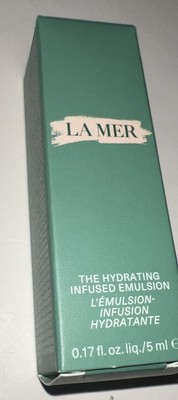 LA MER THE HYDRATING INFUSED EMULSION (0.17OZ/5ML) TRAVEL SIZE NEW IN BOX