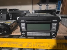 VW GOLF MK5 VW JETTA #196 300 RADIO CD PLAYER HEAD UNIT  1K0035186T