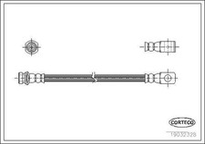 Flexible de frein Nissan PATROL