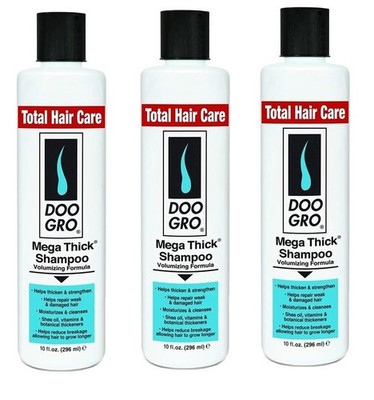 BL Doo Gro Shampoo Mega Thick Volumizing 10oz X 3 Packs