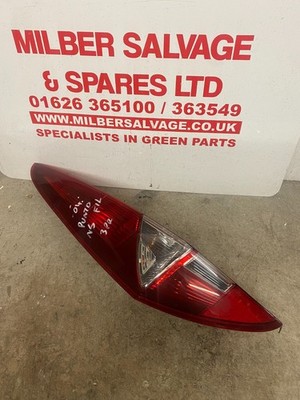 FIAT PUNTO 2004 F/L 3DR H/B PASSENGER N/S REAR LIGHT COMPLETE WITH BULB HOLDER