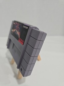 Demon's Crest Super Nintendo SNES Authentic Cartridge + OEM Dustcover TESTED VGC