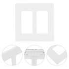  Double Light Switch Cover Electrical Outlet Plates Covers Decorative