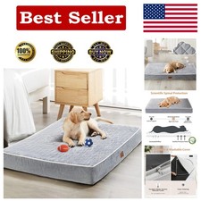 Extra Large Orthopedic Dog Bed with Washable Cover - Comfort for Large Breeds