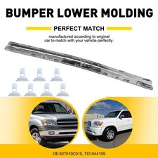 Front Lower Bumper Trim Molding Chrome For 2000-2006 Toyota Tundra To1044109