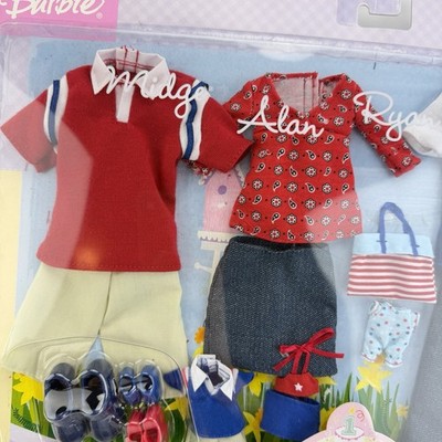 2003 Barbie Happy Family Neighborhood Fashion Pack Outfit C3884
