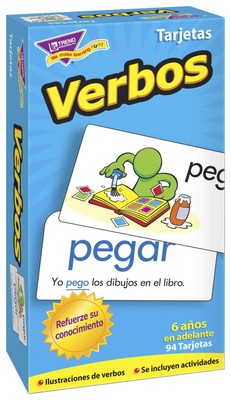 Trend Enterprises Verbos Skill Drill Flash Cards