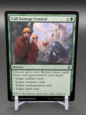 CALL DAMAGE CONTROL 162 - Marvel Super Heroes C NM -
