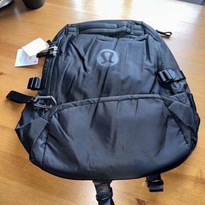 Lululemon NWT New Crew Backpack 22L - All Black - Sold out - RARE
