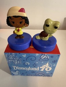 2025 McDonalds Disneyland 70th Anniversary Happy Meal Toys Tiana & Crush