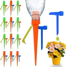 Adjustable Drip Watering Devices for Outdoor Indoor Garden Plants (12 Pk)