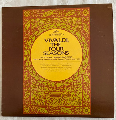 [LP]  Vivaldi - The Four Seasons - The Toulouse Chamber Orchestra S-60144