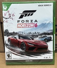 NEW SEALED Forza Horizon 6 Video Game for Microsoft Xbox Series X DISC FAST SHIP