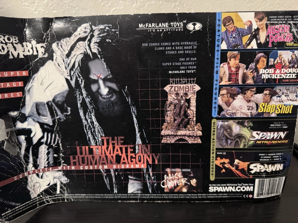 McFarlane ROB ZOMBIE - LO ÚLTIMO EN AGONÍA HUMANA - FIGURA SUPER ESCÉNICA (1) Foto 3 de 3